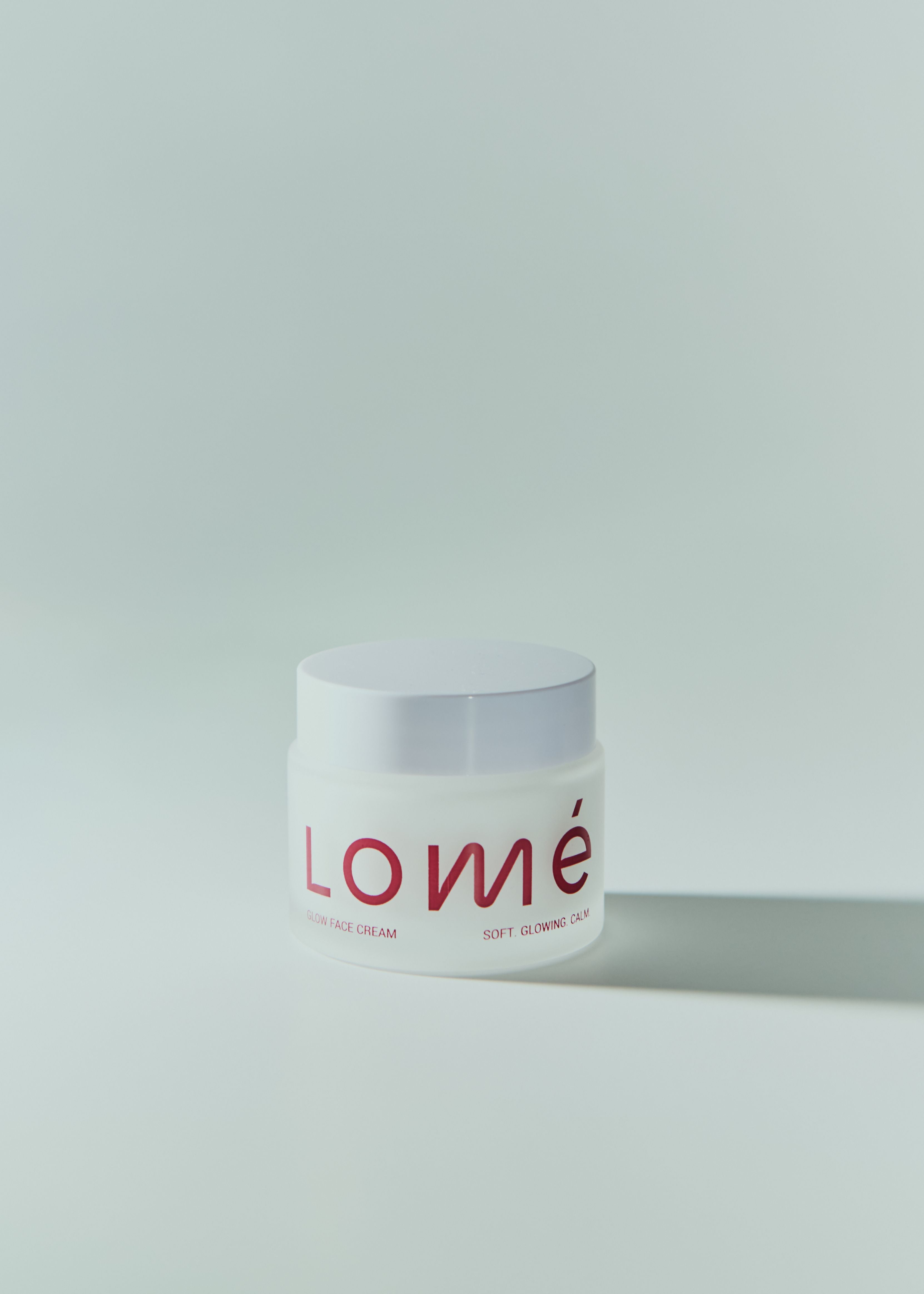 Lomé Glow Face Cream til glød og hydrering af huden