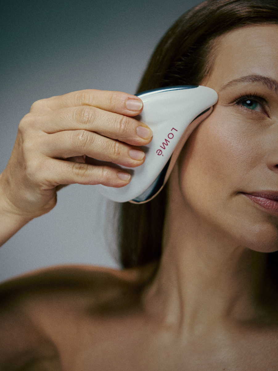 Lomé Glow Gua Sha med varme og køl til ansigt og hals
