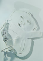Lomé LED Facial Sculpt Glow Mask med rødt og blåt LED lys til hudpleje