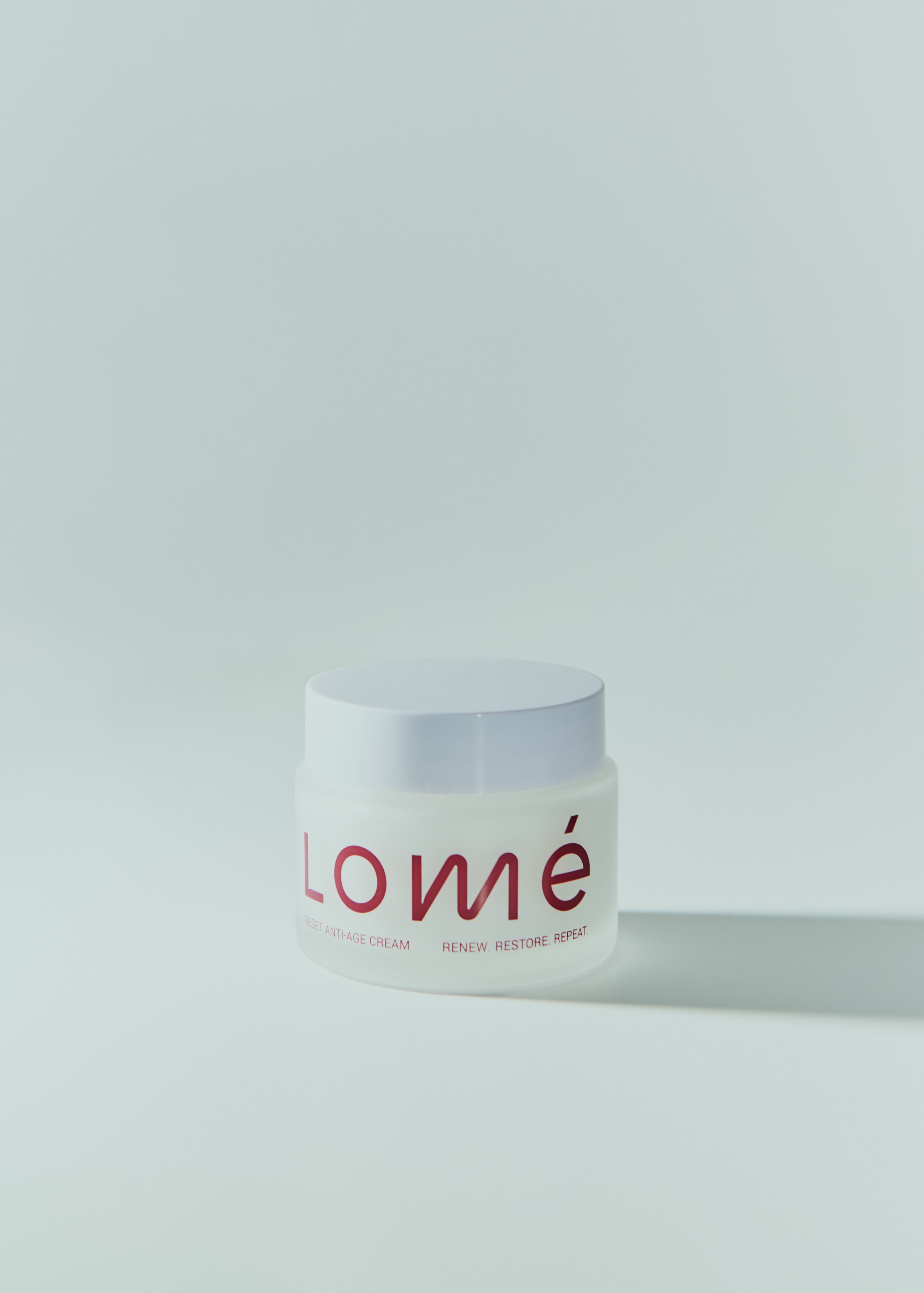 Lomé Reset Anti-Age Cream til reducering af fine linjer og rynker